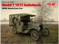 35661 ICM Model T 1917 санитарная, Американский автомобиль І МВ (1:35)