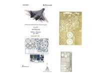 048012 Фототравление Микродизайн Су-57 экстерьер (Звезда) (1:48) 048012 Фототравление Микродизайн Су-57 экстерьер (Звезда) (1:48)