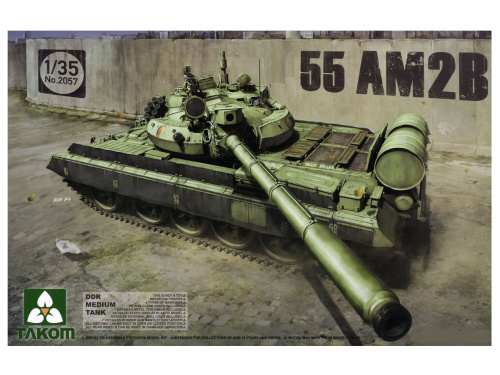 2057 Takom Советский средний танк серии 55AM2B (1:35)
