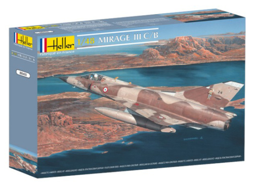 80411 Heller Самолет Mirage III (1:48)