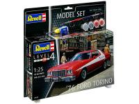 67038 Revell Подарочный набор с моделью автомобиля Ford Torino, 1976 (1:25) 67038 Revell Подарочный набор с моделью автомобиля Ford Torino, 1976 (1:25)