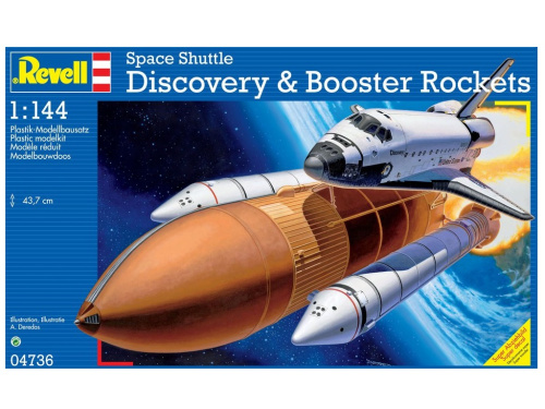 04736 Revell Шаттл Discovery (1:144)