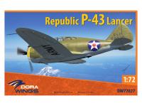 DW72027 Dora Wings Американский истребитель Republic P-43 Lancer (1:72)