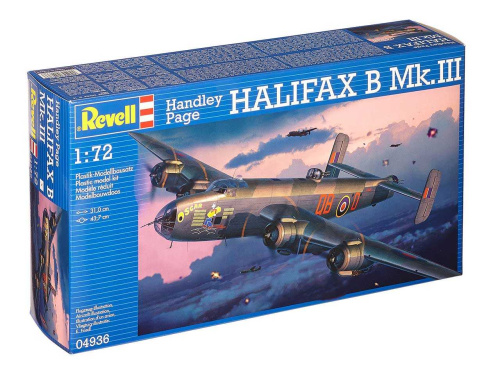 04936 Revell Британский тяжёлый бомбардировщик Handley Page Halifax B Mk.III (1:72)