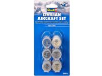 39072 Revell Набор акриловых красок "Гражданская авиация", 6 цветов