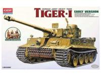 13264 Academy Немецкий танк Pz.Kpfw.VI Tiger I ранний выпуск (1:35)