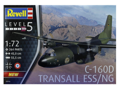 03916 Revell Транспортный самолет C-160D TRANSALL ESS/NG (1:72)