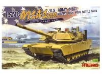 TS-032 Meng Американский ОБТ M1A1 Abrams Tusk (2 модификации) (1:35)