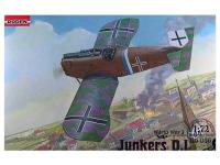 Rod036 Roden Немецкий истребитель-биплан Junkers D.I (Late) (1:72)