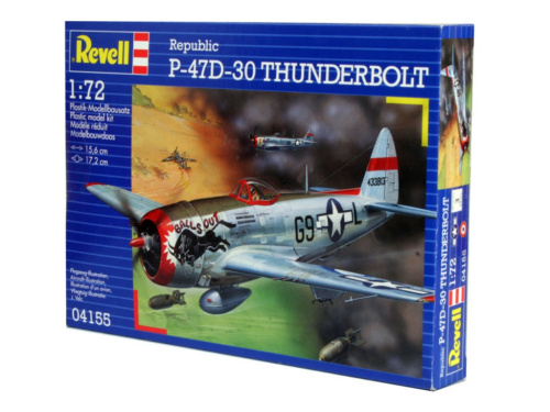04155 Revell Американский истребитель-бомбардировщик P-47 Thunderbolt (1:72)