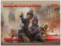 24006 ICM Фигуры, Экипаж американской пожарной машины (1910-е г.г.) (1:24)