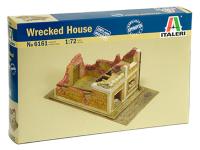 6161 Italeri Диарама "Разрушенный дом" (1:72)