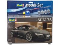 67057 Revell Подарочный набор с моделью автомобиля Audi R8 (1:24) 67057 Revell Подарочный набор с моделью автомобиля Audi R8 (1:24)