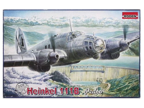 Rod005 Roden Немецкий средний бомбардировщик Heinkel 111B (1:72)