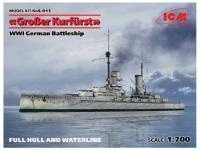 S.015 ICM Германский линейный корабль "Гроссер Курфюрст", І МВ (1:700)
