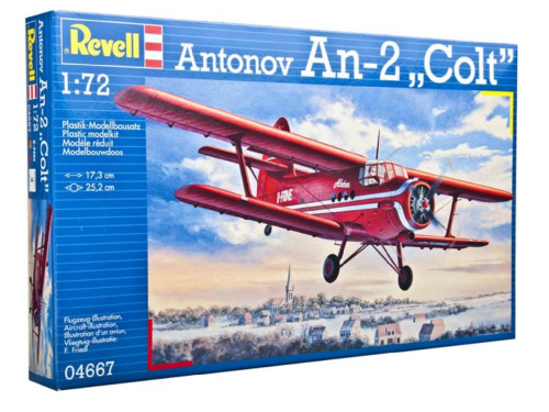 04667 Revell Самолет Antonov AN-2 Colt (1:72)