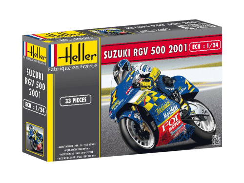 80922 Heller Мотоцикл Suzuki RGV500 (1:24)