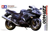 14111 Tamiya Мотоцикл Kawasaki ZZR1400 (1:12)