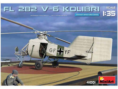 41001 MiniArt Вертолет FL 282 V-6 Колибри (1:35)
