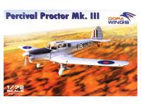 DW72014 Dora Wings Самолет радиосвязи Percival Proctor MK.III (1:72)