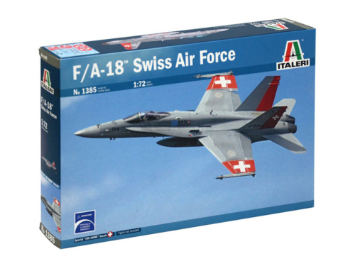 1385 Italeri Самолёт F/A-18 Hornet Швейцарских ВВС (1:72)