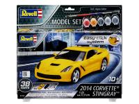 67449 Revell Подарочный набор с моделью автомобиля Corvette Stingray, 2014 (1:25)