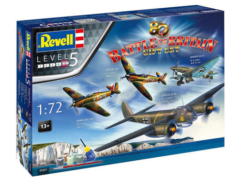 05691 Revell Подарочный набор "80-летие Битвы за Британию" (1:72)