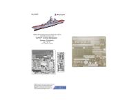 700207 Фототравление Микродизайн ТАРКР "Пётр Великий" (Trumpeter) (1:700)