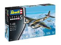 03923 Revell Британский бомбардировщик D.H. Mosquito Bomber Mk.IV (1:48) 03923 Revell Британский бомбардировщик D.H. Mosquito Bomber Mk.IV (1:48)