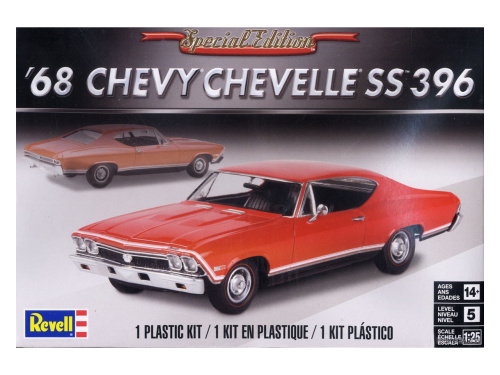 14445 Revell Автомобиль ´68 Chevy Chevelle SS 396 (1:25)