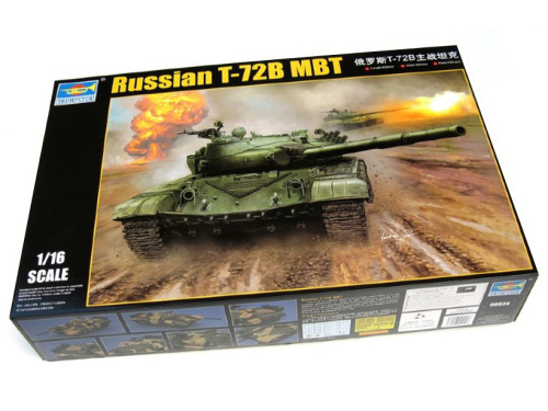 00924 Trumpeter Советский танк Т-72Б (1:16)