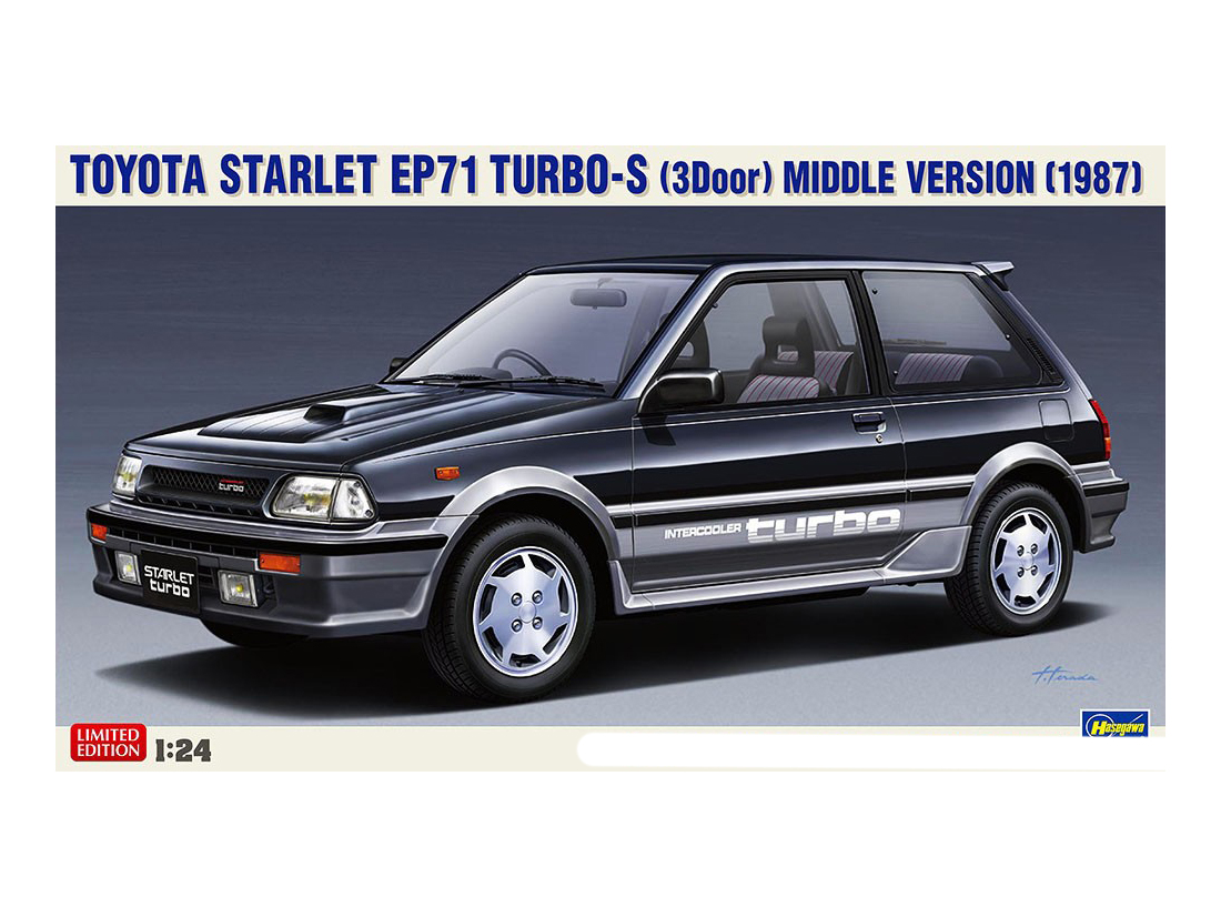 20559 Hasegawa Автомобиль Toyota Starlet EP71 TURBO (1:24) купить сборную  модель в интернет-магазине Моделист - Доставка по всей России