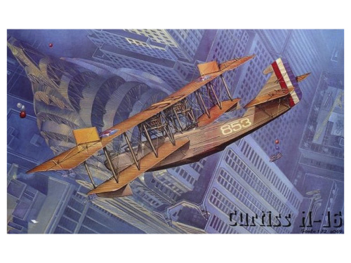 Rod049 Roden Британский гидросамолет Curtiss H-16 (1:72)
