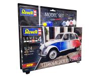 67653 Revell Подарочный набор. Автомобиль Citroën 2 CV Cocorico (1:24)