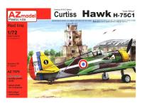 AZ7575 AZ Model Истребитель Curtiss Hawk H-75C1 (1:72)