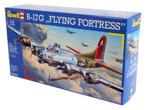 04283 Revell Американский тяжелый бомбардировщик B-17G "Flying Fortress" (1:72)