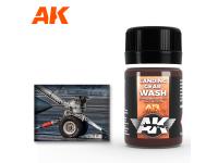 AK-2029 AK-Interactive Эмалевая смывка Landing Gear Wash (смывка для шасси), 35 мл.