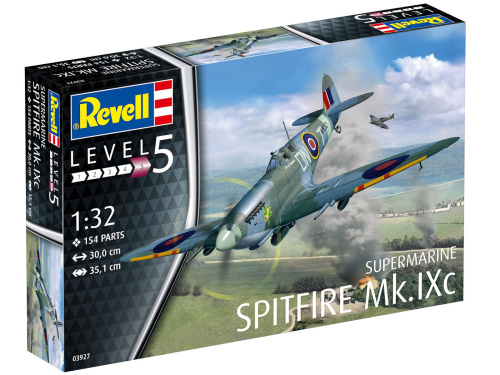 03927 Revell Британский истребитель Supermarine Spitfire Mk.IXc (1:32)