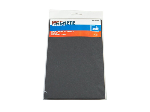 MCH0111 MACHETE Наждачная бумага 400 (2 листа)