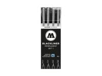 200486 Molotow Набор blackliner set 1 (4 шт.)