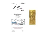 072264 Фототравление Микродизайн Су-25/39 оперение бомб и бомбодержатели (Звезда) (1:72) 072264 Фототравление Микродизайн Су-25/39 оперение бомб и бомбодержатели (Звезда) (1:72)