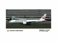 10714 Hasegawa Пассажирский самолет JAL B777-200 (new logo) (1:200)