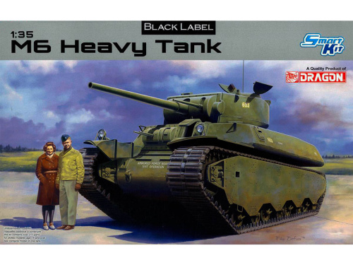 6798 Dragon Американский тяжелый танк M6 (1:35)