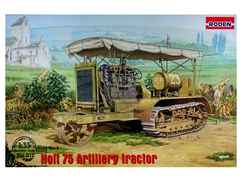 Rod812 Roden Артиллерийский трактор Holt 75 (1:35)
