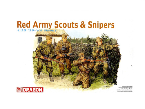 6068 Dragon Разведчики и снайперы Красной армии (1:35)