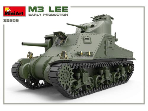 35206 MiniArt Танк M3 Lee раннего выпуска с интерьером (1:35)