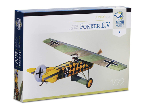 AH70013 Arma Hobby Истребитель Fokker E.V (Junior set) (1:72)