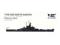 P57005 Vee Hobby Линкор South Dakota Battleship BB-57 1944 г. (1:700)