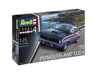 07664 Revell Автомобиль Plymouth AAR Cuda 1970 (1:25) 07664 Revell Автомобиль Plymouth AAR Cuda 1970 (1:25)