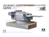 5014 Takom Орудийная башня линкора Bismarck 15 cm Sk C/28 (1:72)